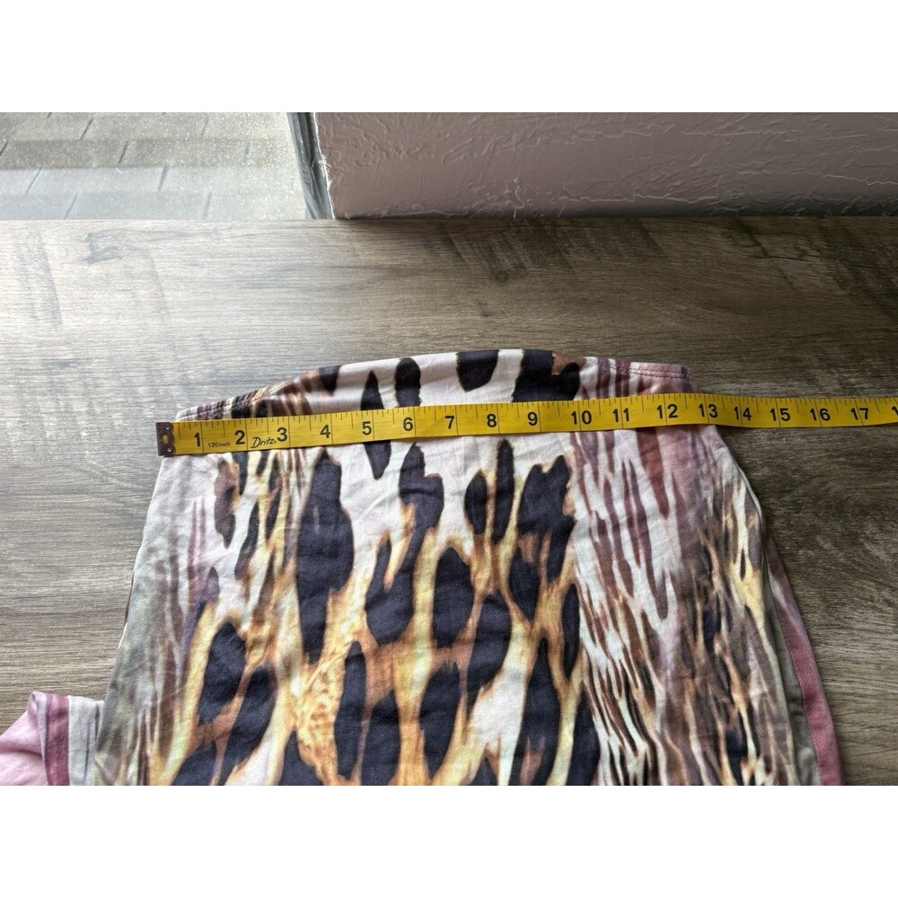 Shein Women’s Multicolor Cut Out Animal Print Maxi Dress Size XS Very Stretchy - Picture 8 of 11